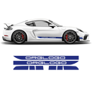 Racing Decals set in one color, for Cayman / Boxster 2005 - 2020