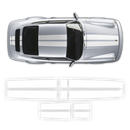 Exclusive Contoured Double Stripes Over The Top, for Classic Carrera