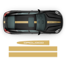 Racing Stripes set, for Porsche Panamera black