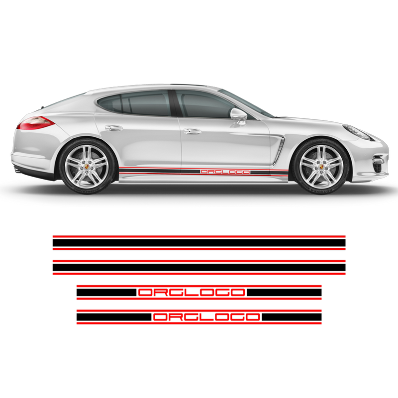 Racing Stripes set two colors, for Porsche Panamera