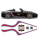 Curved Martini Decals set, for Spyder