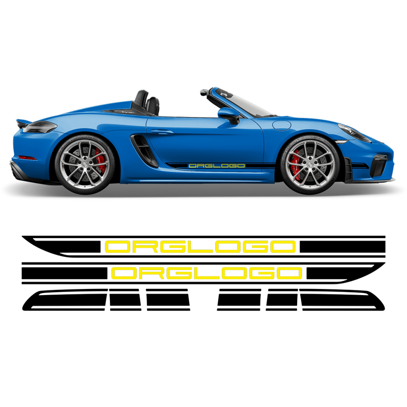 Racing Decals set in two colors, for Spyder 2005 - 2020
