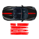 Scratched Racing Stripes set, for Spyder 2005 - 2020