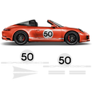 HERITAGE DESIGN graphic decals set, for Porsche Targa