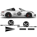 HERITAGE DESIGN graphic decals set, for Porsche Targa