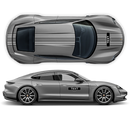 19' Martini Style Racing stripes, for Porsche Taycan