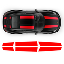 R Stripes Over The Top for Porsche Carrera black