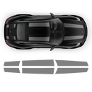 R Stripes Over The Top for Porsche Carrera black