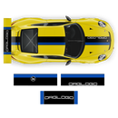 Stripes Over The Top, for Porsche Carrera / Cayman / Boxster