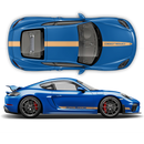 Contoured Racing Decals set in one color, for Cayman / Boxster 2005 - 2020