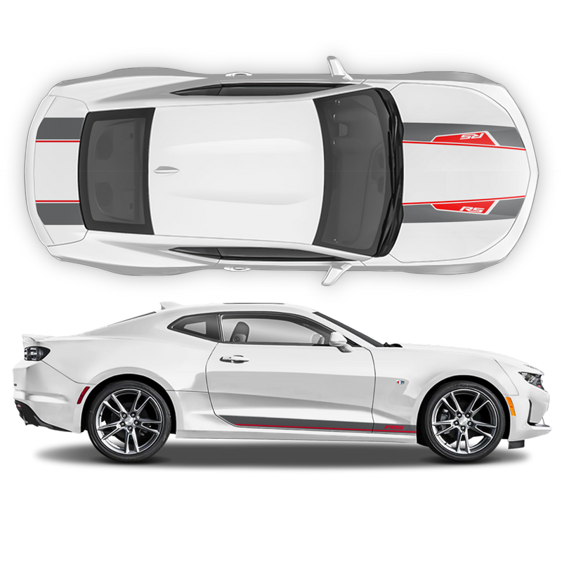 Sema Edition Racing Stripes Set in Two Colors for Camaro 2016 - 2018