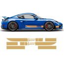 Sport Cup Edition Racing Stripes Set for Cayman / Boxster 2005 - 2020 black