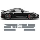 Sport Cup Edition Racing Stripes Set for Cayman / Boxster 2005 - 2020 black