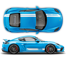 Sport Cup Edition Racing Stripes Set for Cayman / Boxster 2005 - 2020 black