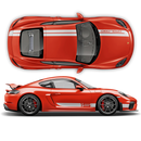 Sport Cup Edition Racing Stripes Set for Cayman / Boxster 2005 - 2020 black