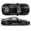 Sport Cup Edition Racing Stripes Set for Cayman / Boxster 2005 - 2020 black