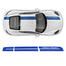 Sport Cup Edition Racing Stripes Set for Cayman / Boxster 2005 - 2020 black