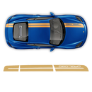 Sport Cup Edition Racing Stripes Set for Cayman / Boxster 2005 - 2020 black