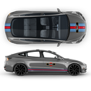 19' Martini Style Racing stripes, for Tesla Model3