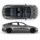 19' Martini Style Racing stripes, for Tesla Model3