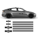 19' Martini Style Racing stripes, for Tesla Model3