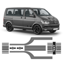 Curved Martini Style Stripes Set, for Volkswagen T5 / T6