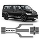 Curved Martini Style Stripes Set, for Volkswagen T5 / T6Curved Martini Style Stripes Set, for Volkswagen T5 / T6
