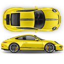 Scratched Racing Stripes set, for Carrera / Cayman / Boxster  2005 - 2018