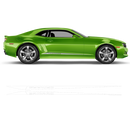 Side Stripes Triangle for Chevrolet Camaro 2010 - 2015 black