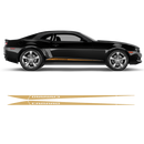 Side Stripes Triangle for Chevrolet Camaro 2010 - 2015 black